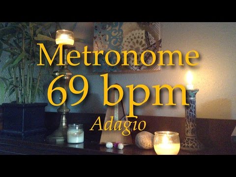 69bpm - Metronome - Tempo - Adagio - Click Track