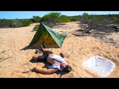Solo Survival (NO Food, NO Water, NO Shelter) - Bush craft survival