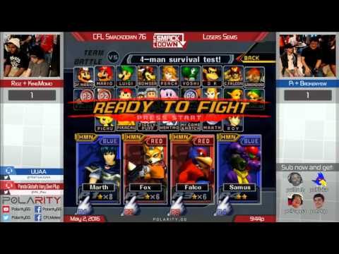 CFLS76 - Ridz + King Momo (Red) vs Pi + BrokenYew (Blue)