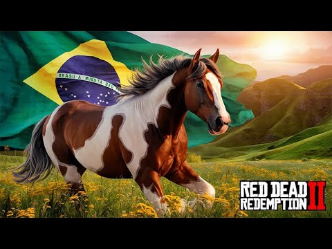 Domando o CAVALO CRIOULO - Único cavalo brasileiro do jogo - Red Dead Redemption 2