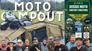 AUSSIE MOTO CAMPING on a Harley-Davidson | MOTO Vlogger / Creator Meet Up