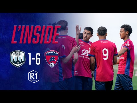 👁️ [INSIDE - U16R1] Le Puy Foot 43 - Clermont Foot 63 (1-6)
