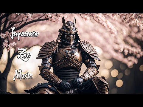 Zen in the Cherry Blossom Garden - Japanese Zen Music - Japanese Flute Music For Meditation