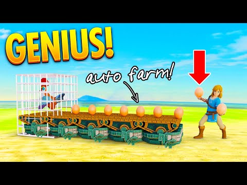 Zelda TotK Best Highlights, Builds & Funny Moments #128