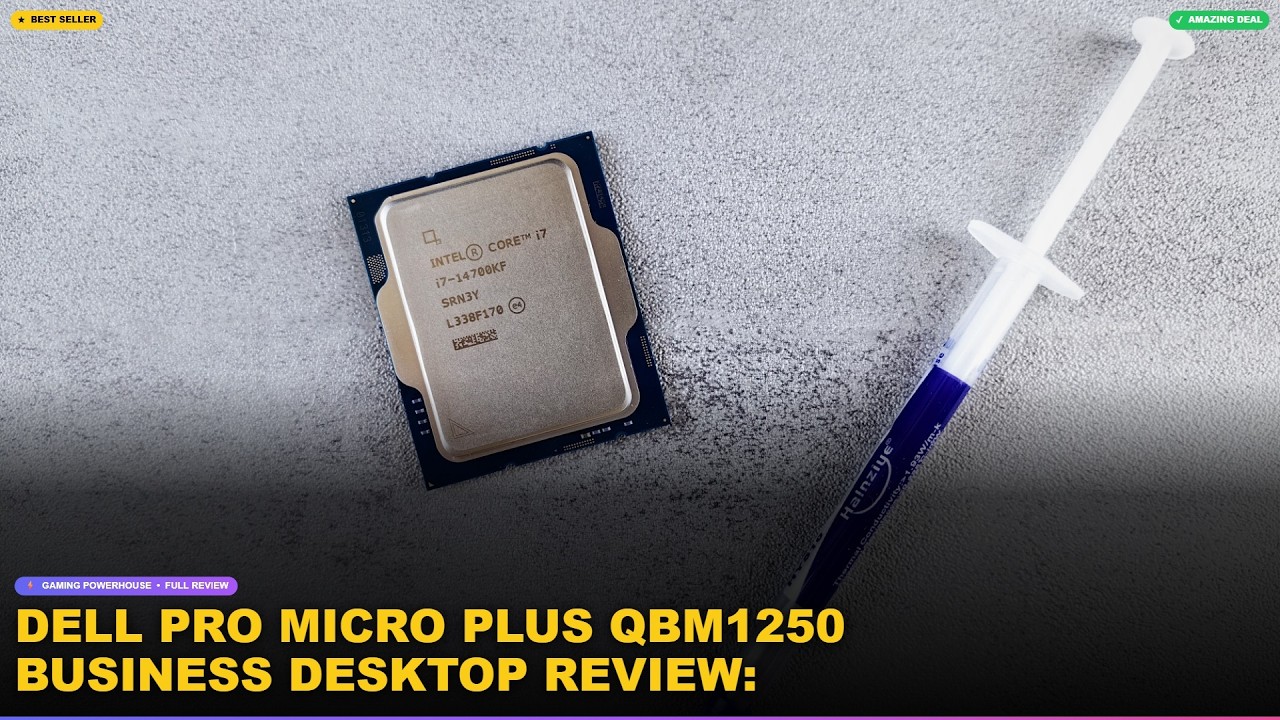 Dell Pro Micro Plus QBM1250 Business Desktop Review: Worth the Upgrade?