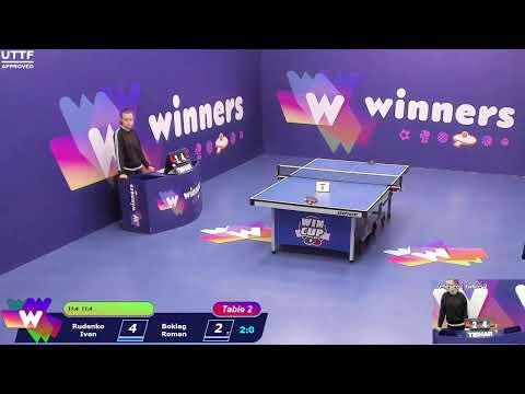 WINners CUP table 2  31.10 Rudenko Ivan - Boklag Roman  20:15