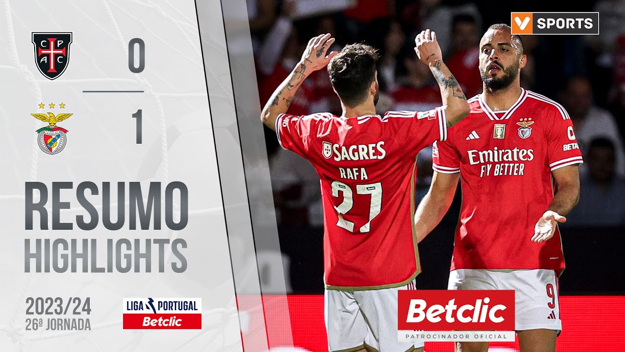 Casa Pia vs Benfica highlights