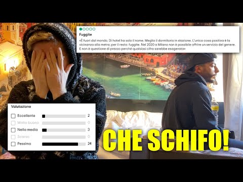 LA NOTTE PEGGIORE DELLA MIA VITA NELL'HOTEL PEGGIORE DI MILANO!