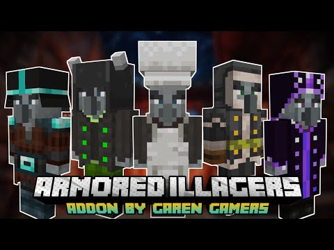 New Armored Illagers Mod - Minecraft PE (1.20 Update)