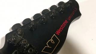 Video thumbnail for Westone Spectrum LX Electric Guitar Review - Japan Matsumoko by theotherchannel