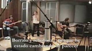The Cardigans - Erase and Rewind (traducido español) - Acustico / Acoustic