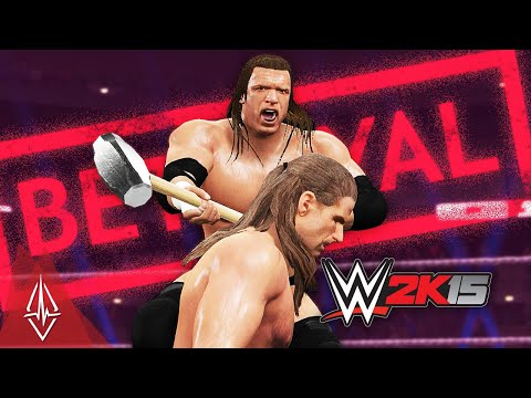 WWE 2K15 2K Showcase Mode - Best Friends, Bitter Enemies Part 1 - HHH BETRAYS HBK!