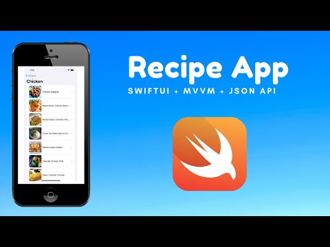 Building a Complete Recipe App in SwiftUI & MVVM Design Pattern