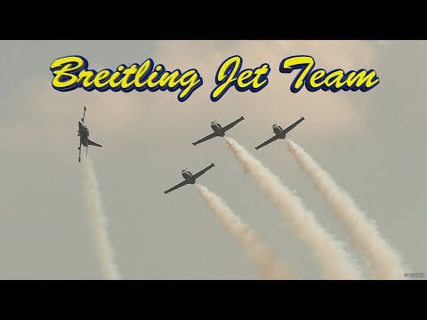CIAF 2019 4K - Breitling Jet Team L-39 Albatros - Canon GX 10