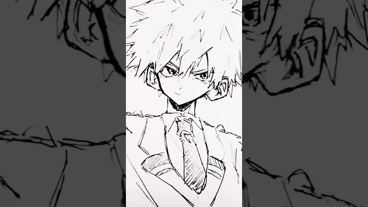 💥💥💥 #fypシ #イラスト #illustration #僕のヒーローアカデミア #爆豪勝己 #おすすめ