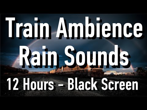 Cozy Sleeper Train on a Rainy Night : Relaxing Background Noise Ambience for Study & Sleep, ASMR