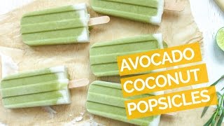 Tropical Avocado Popsicle Recipe