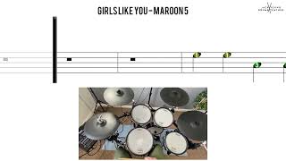 Download lagu How to Play 🥁   Girls Like You   Maroon 5 mp3