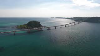 角島大橋／ドローン空撮