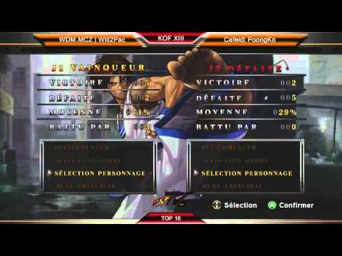Cafeid|Poongko x WDM|Willtupac - KOFXIII - WGC 13 - Off Stream