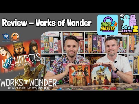 Works of Wonder Expansion for Architects of the West Kingdom - Review!