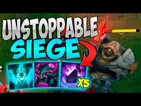 THE UNSTOPPABLE MID LANE SIEGE CANNOT BE STOPPED! ALL SPAWNABLE COMP!