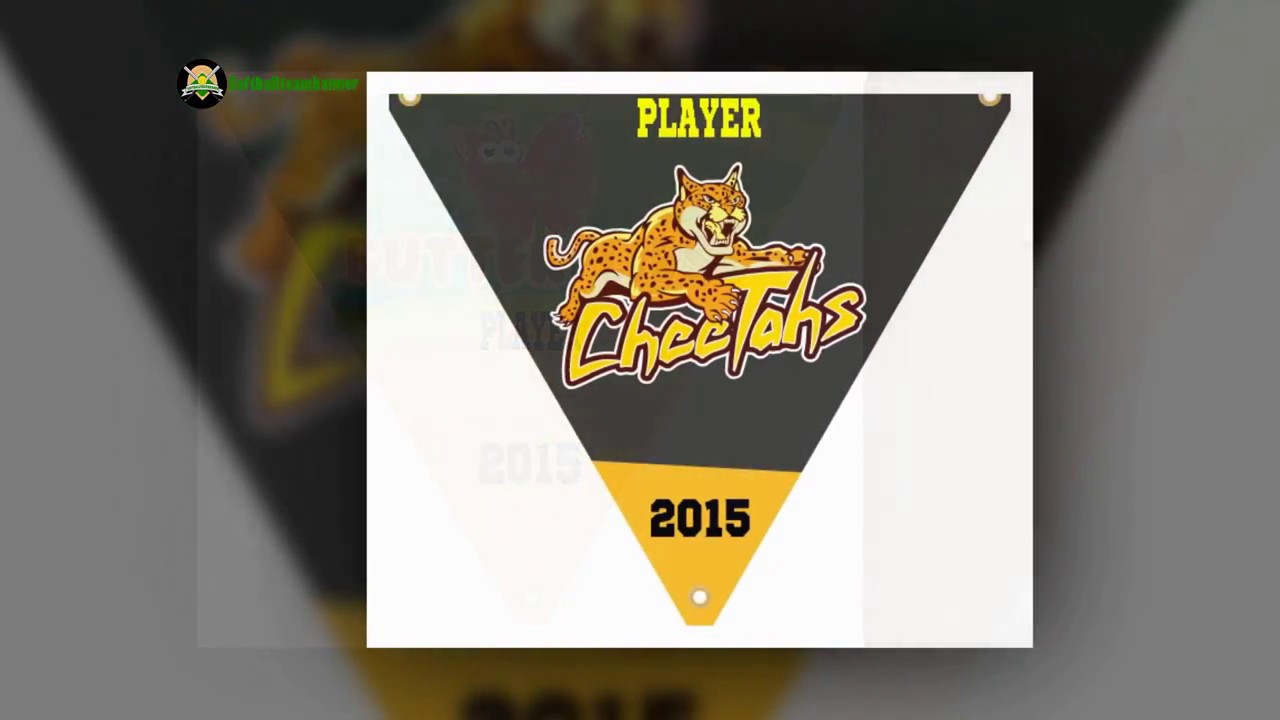 20 Template Softball Banner Design || Triangle Softball Pennants