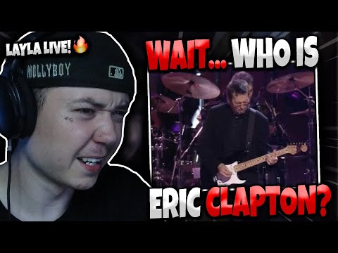 TRUE TALENT... | FIRST TIME HEARING 'Eric Clapton - Layla LIVE' | GENUINE REACTION