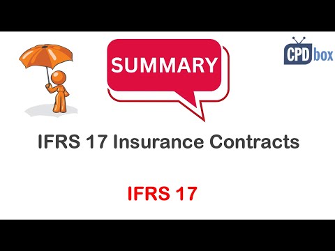 IFRS17 Insurance Contracts - summary (applies in 2026)