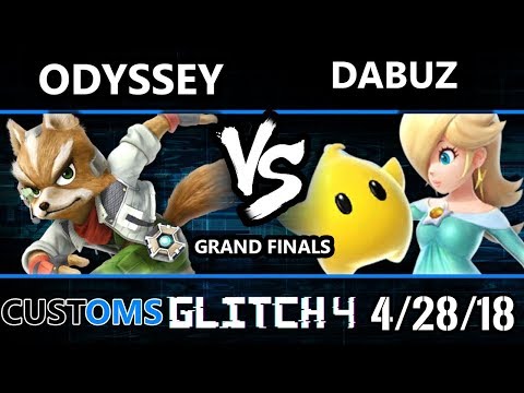 Glitch 4 - Odyssey [L] (Fox) Vs. Dabuz (Rosalina) - Wii U Customs Grand Finals