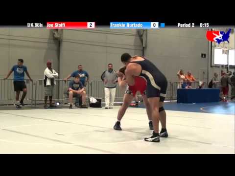 Joe Stolfi vs. Frankie Hurtado at 2013 Junior Nationals - FILA - FS