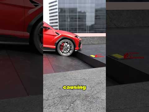 This Speed Breaker Destroys Overspeeding Cars!