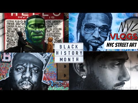 𝐒𝐓𝐑𝐄𝐄𝐓 𝐀𝐑𝐓 in NYC 🎨 | 𝐍𝐘𝐂 Tour | New York City 𝐕𝐥𝐨𝐠 | BIGGIE ARTWORK