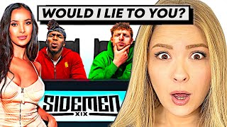 Americans React To WOULD I LIE TO YOU SIDEMEN EDITION