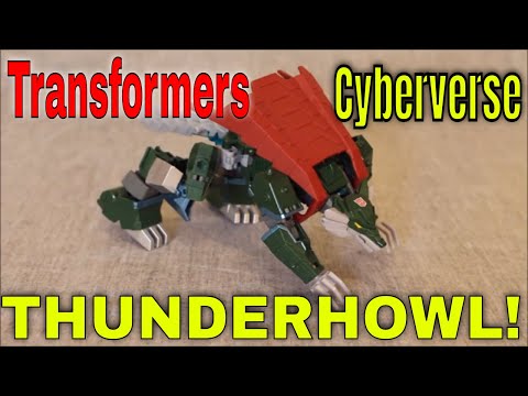 Transformers Cyberverse Ultra Class Thunderhowl - GotBot True Review NUMBER 739