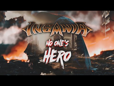 Insania - No One's Hero (Official Lyric Video)