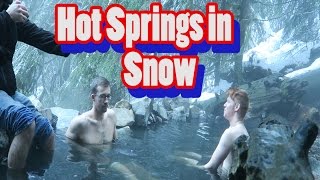 Hot Springs In The Snow - Vlog