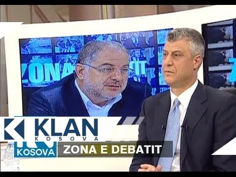 ZONA E DEBATIT me HASHIM THAÇIN - 13 Mars 2014 - KLANKOSOVA.tv