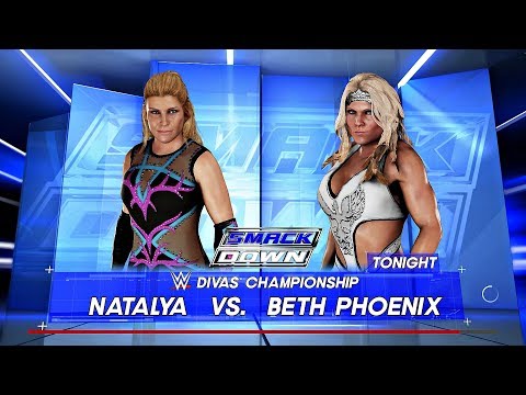 WWE 2K18 | NATALYA vs. BETH PHOENIX [Divas Championship]