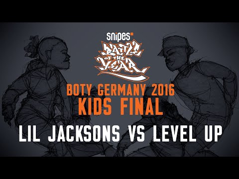 BOTY GERMANY 2016 - KIDS FINAL - LIL JACKSONS VS LEVEL UP [BOTYTV]