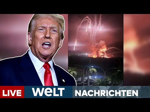 VENEZUELA: USA nehmen Maduro fest ! Trump nennt Details zur Militär-Operation | WELT Livestream