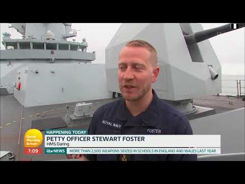 HMS Daring Crew Looking Forward to Going Home | Good Morning Britain