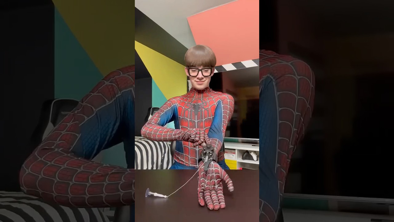 Real life web-shooter