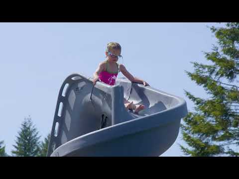 S.R.Smith heliX2 Deck Mounted Pool Slide - Make Memories!