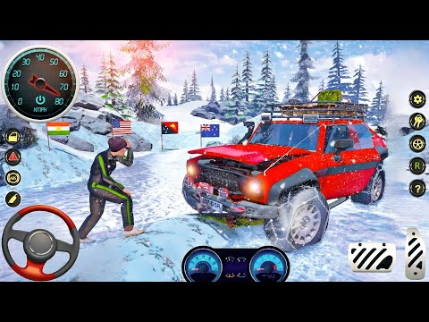 Offroad Jeep Hill 4x4 Driving Simulator 2024 - Luxury SUV Prado Mountain Drive Android Gameplay
