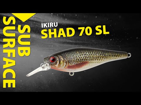 Spro IKIRU Shad 70SL 7cm 10g Perch F