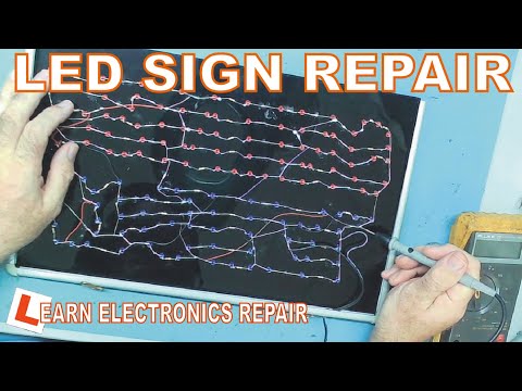 Learn Electronics Repair 16 LED Disco Lights 1