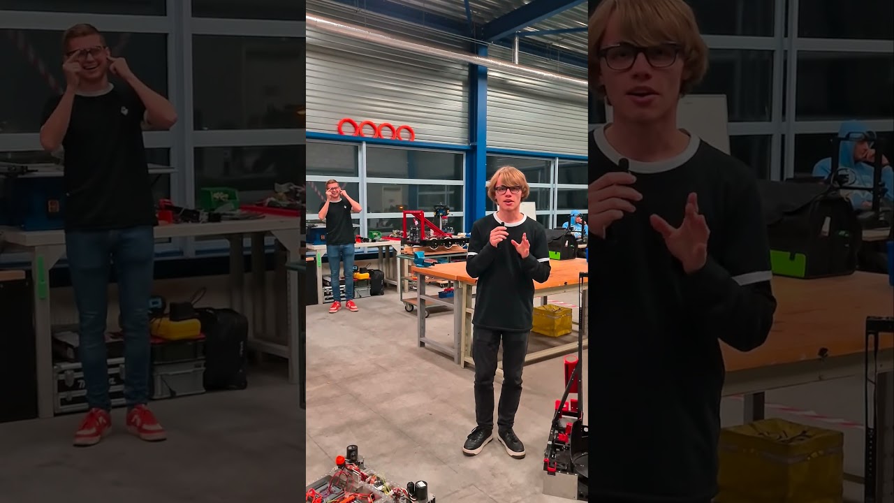 Secret to a small FRC robot #shorts