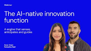 Webinar: the AI-native innovation function