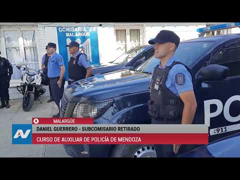 MALARGÜE: CURSO DE AUXILIAR DE POLICÍA DE MENDOZA